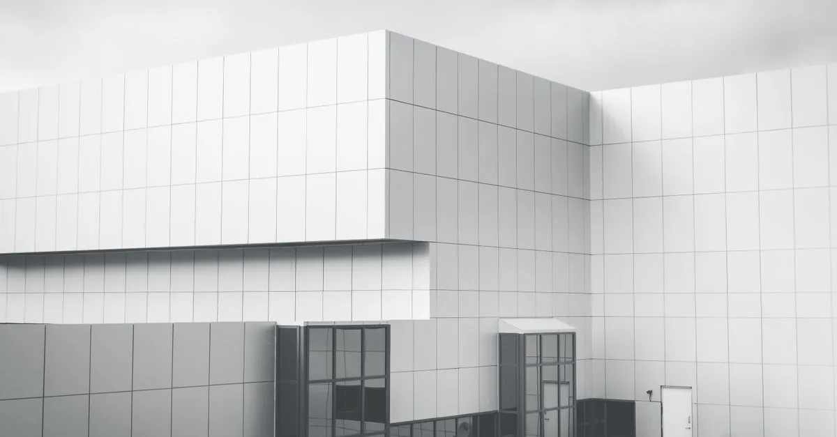 The clean facade of a modern building, the kind of finished project an architecture firm shows off in its portfolio.