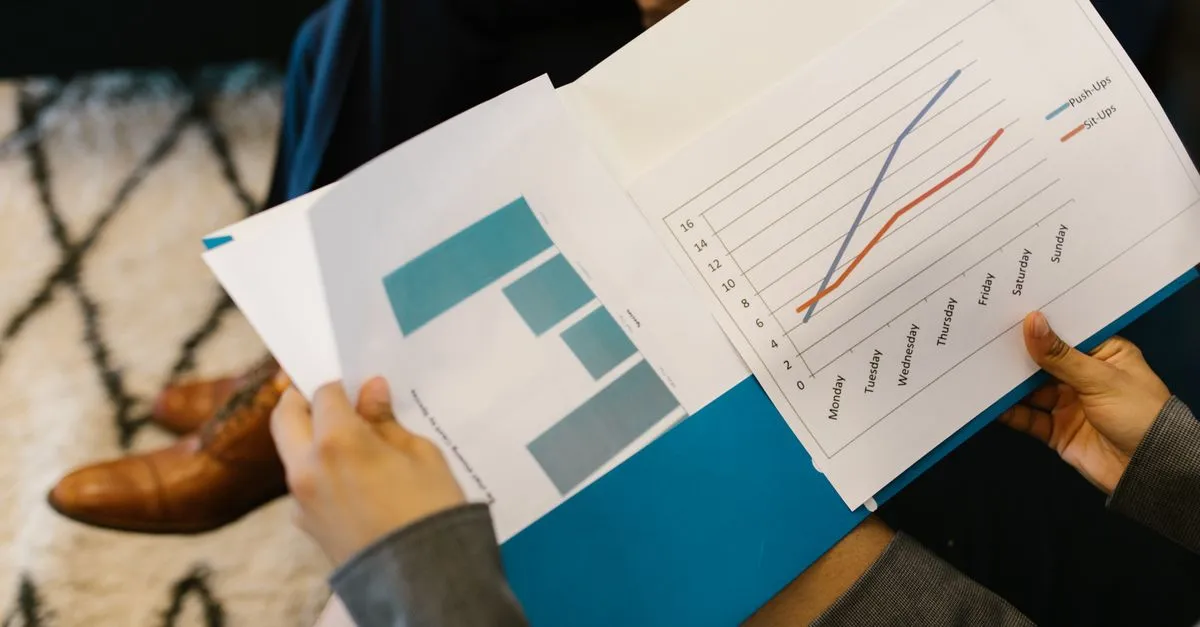 Business reports with graphs, the kind that should drive decisions, not decorate a slide.