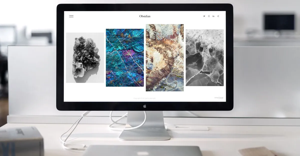 Clean desktop workspace, representing SEO-friendly website design built in real code.