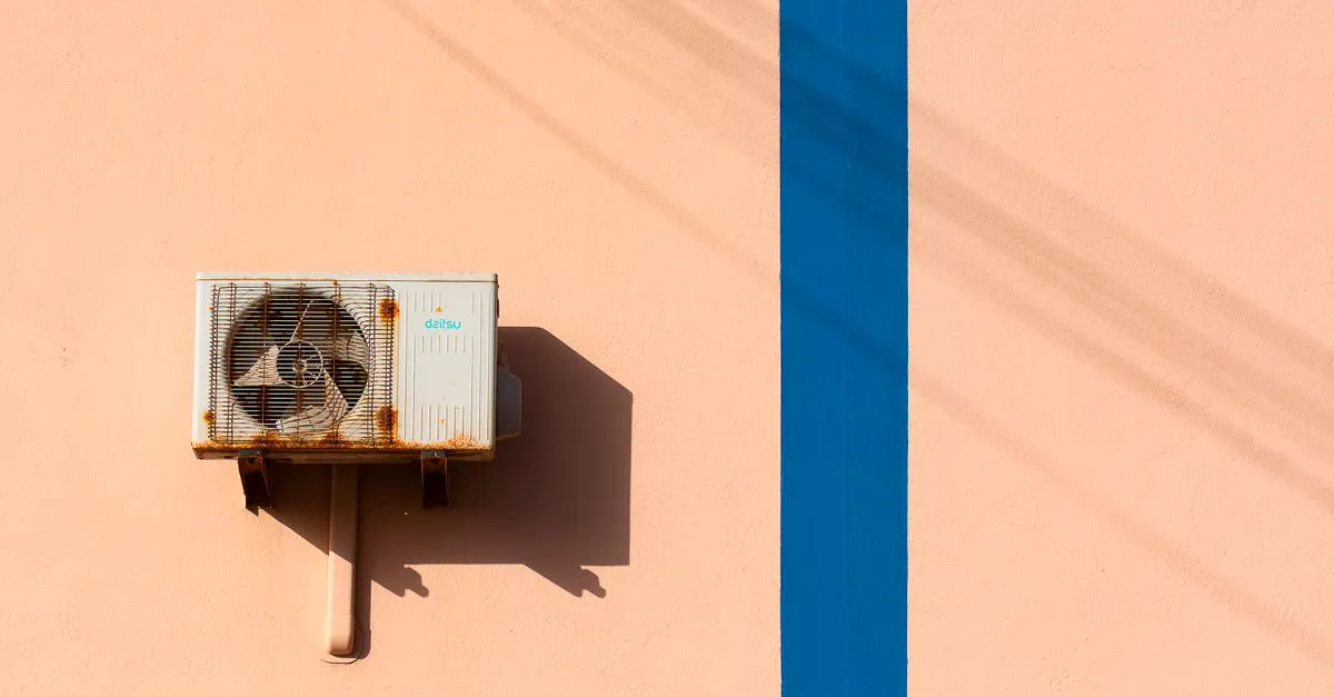 An air conditioning unit mounted on an exterior wall, the kind of local HVAC work homeowners search for when they need ac repair near me.