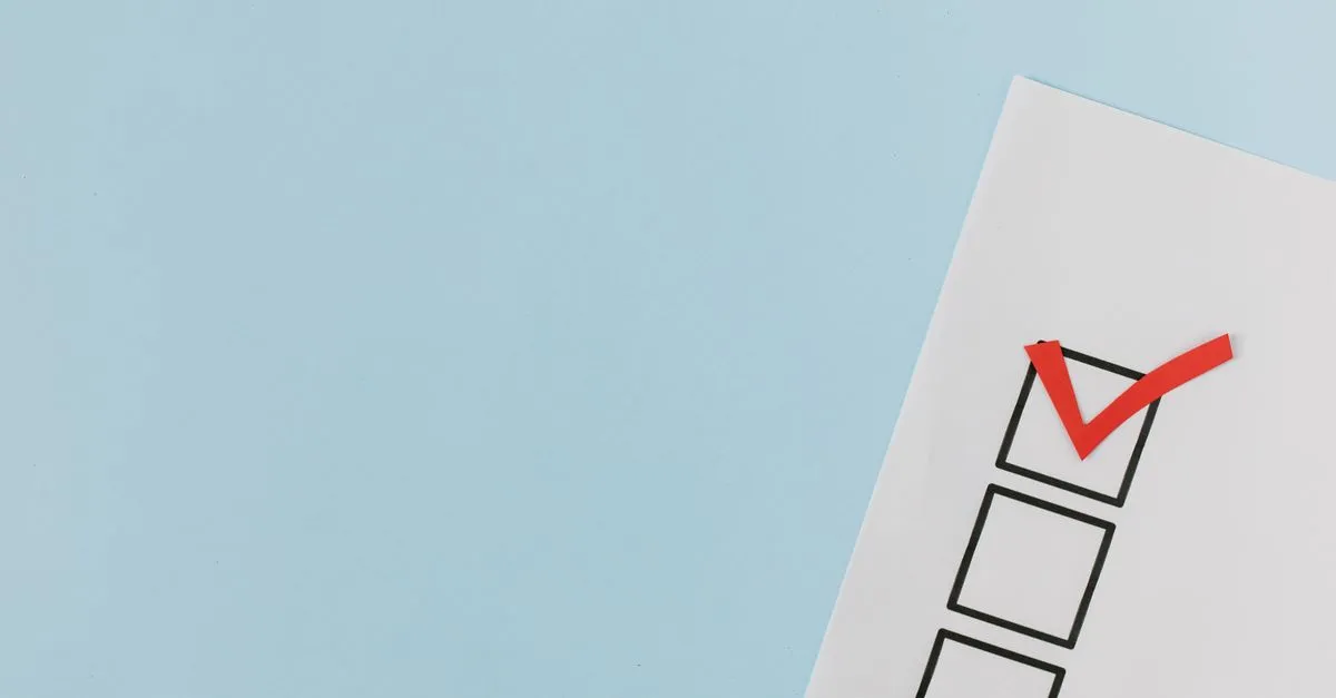 A red check mark on a box, representing an AI search content optimization checklist.