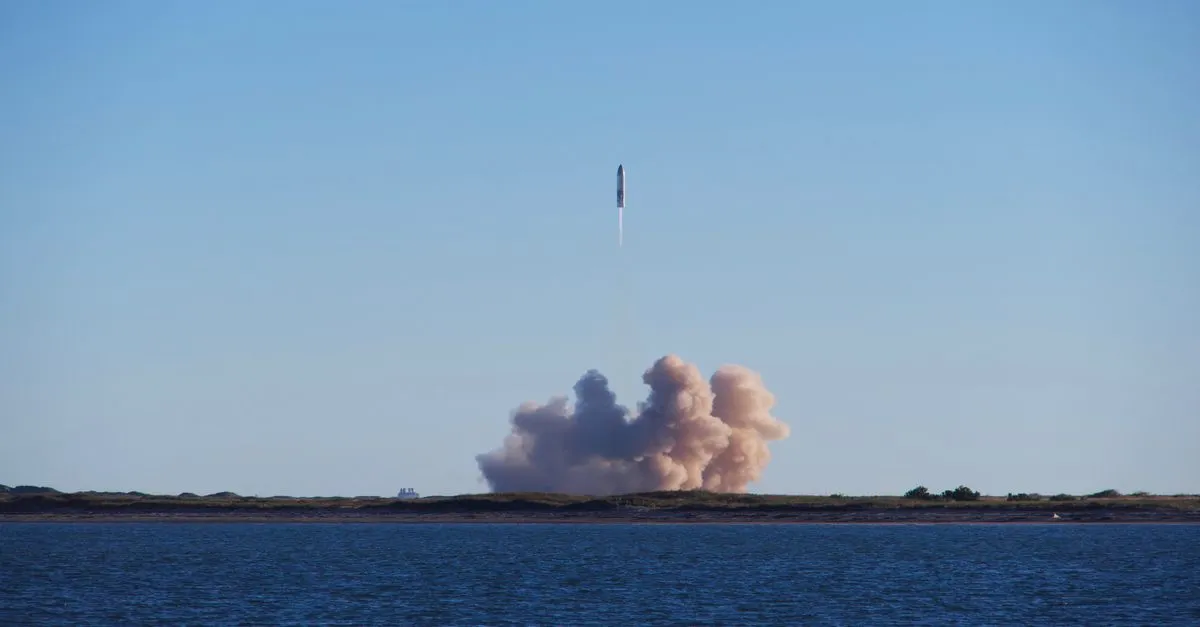 A rocket launching, the moment a migrated site goes live.