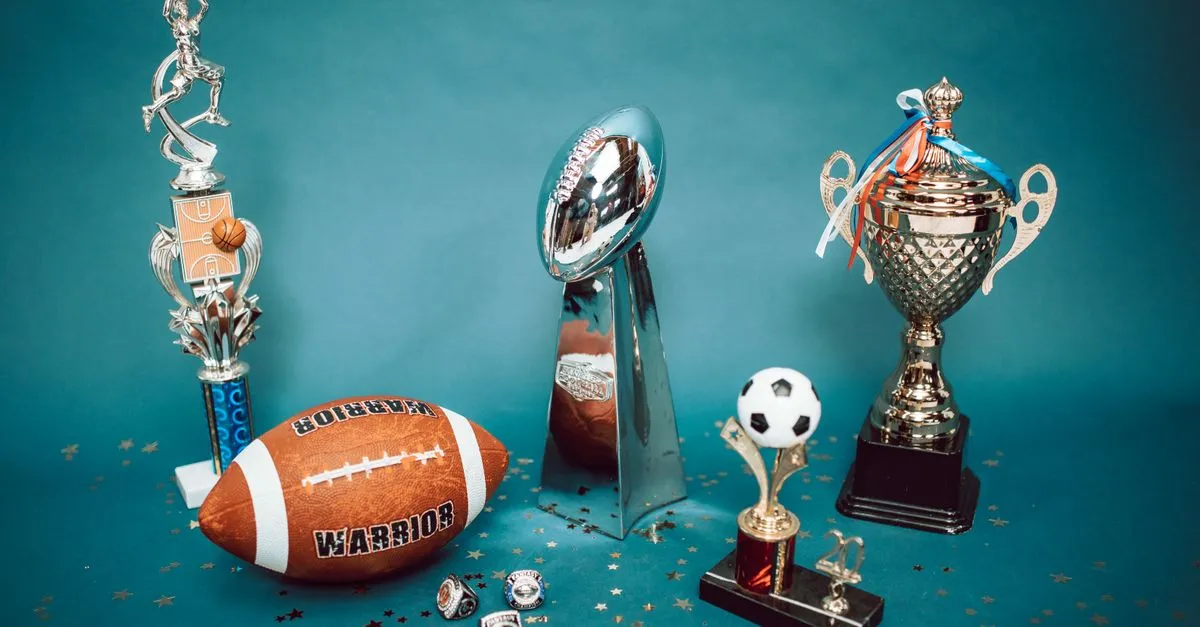 A collection of trophies, a reminder that first place only counts if it's the right race.